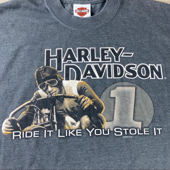 Harley-Davidson “Ride It Like You Stole It” XL - Picture 2 of 5